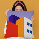 Urban Block Throw Pillow By Alisa Galitsyna