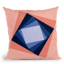 Abstract Square Games Throw Pillow By Alisa Galitsyna