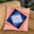 Abstract Square Games Throw Pillow By Alisa Galitsyna