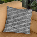 Black & White Hand Drawn Stick Pattern Throw Pillow By Alisa Galitsyna
