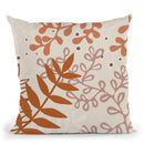 Botanical Throw Pillow By Alisa Galitsyna