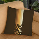 70S Brown Palette Throw Pillow By Alisa Galitsyna