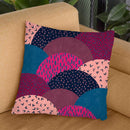Circle Valley Throw Pillow By Alisa Galitsyna