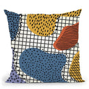 Colorful Notebook Throw Pillow By Alisa Galitsyna