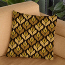 Dark Retro Trefoil Pattern Throw Pillow By Alisa Galitsyna