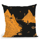 Desert Landscape Throw Pillow By Alisa Galitsyna