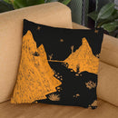 Desert Landscape Throw Pillow By Alisa Galitsyna
