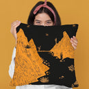 Desert Landscape Throw Pillow By Alisa Galitsyna