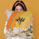 Desertscape Throw Pillow By Alisa Galitsyna
