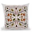 Fall Pattern Ii Throw Pillow By Alisa Galitsyna