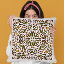 Fall Pattern Throw Pillow By Alisa Galitsyna