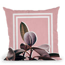 Ficus Portrait Throw Pillow By Alisa Galitsyna