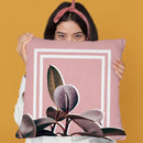 Ficus Portrait Throw Pillow By Alisa Galitsyna
