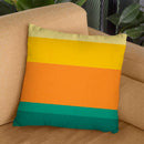 Five Shades Of Sunset Throw Pillow By Alisa Galitsyna