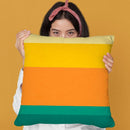 Five Shades Of Sunset Throw Pillow By Alisa Galitsyna