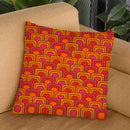 Geometric Retro Pattern Throw Pillow By Alisa Galitsyna