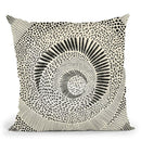 Hand Drawn Patterned Abstract Throw Pillow By Alisa Galitsyna