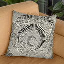 Hand Drawn Patterned Abstract Throw Pillow By Alisa Galitsyna