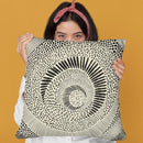Hand Drawn Patterned Abstract Throw Pillow By Alisa Galitsyna