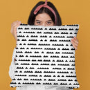 Hand Drawn Pyramids Throw Pillow By Alisa Galitsyna
