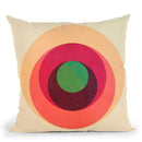 Abstract Circle Games Throw Pillow By Alisa Galitsyna