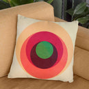Abstract Circle Games Throw Pillow By Alisa Galitsyna