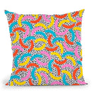 I Love Memphis Patterns Throw Pillow By Alisa Galitsyna