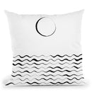 La Luna Throw Pillow By Alisa Galitsyna