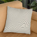 Line Distortion Iii Throw Pillow By Alisa Galitsyna