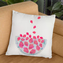 Magic Strawberries In The Bowl Throw Pillow By Alisa Galitsyna