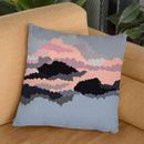 Magic Sunset Clouds On The Sky Throw Pillow By Alisa Galitsyna