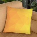 Abstract Geometric Gradient Pattern Throw Pillow By Alisa Galitsyna