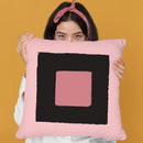 Pink Abstract Ii Throw Pillow By Alisa Galitsyna