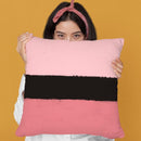 Pink Abstract Throw Pillow By Alisa Galitsyna