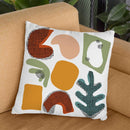 Playing Shapes Throw Pillow By Alisa Galitsyna