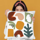 Playing Shapes Throw Pillow By Alisa Galitsyna