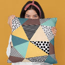Abstract Geometry Throw Pillow By Alisa Galitsyna