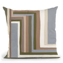 Abstract Neutrals Iii Throw Pillow By Alisa Galitsyna