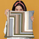 Abstract Neutrals Iii Throw Pillow By Alisa Galitsyna