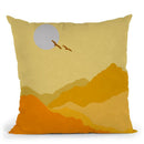 Shades Of Desert Throw Pillow By Alisa Galitsyna