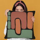 Shape Study Iv Throw Pillow By Alisa Galitsyna