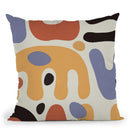 Shapes & Colors Ii Throw Pillow By Alisa Galitsyna