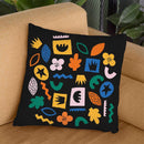Shapes & Plants Iv Throw Pillow By Alisa Galitsyna