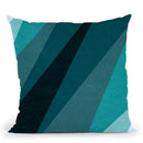 Six Shades Of Sea Throw Pillow By Alisa Galitsyna