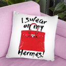 I Swear On My Bag I Throw Pillow By Amanda Greenwood