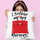 I Swear On My Bag I Throw Pillow By Amanda Greenwood