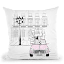 Chnl Grl Throw Pillow By Alison Gordon