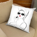Glamourot Throw Pillow By Alison Gordon