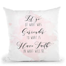 Let Go Throw Pillow By Alison Gordon