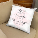 Let Go Throw Pillow By Alison Gordon